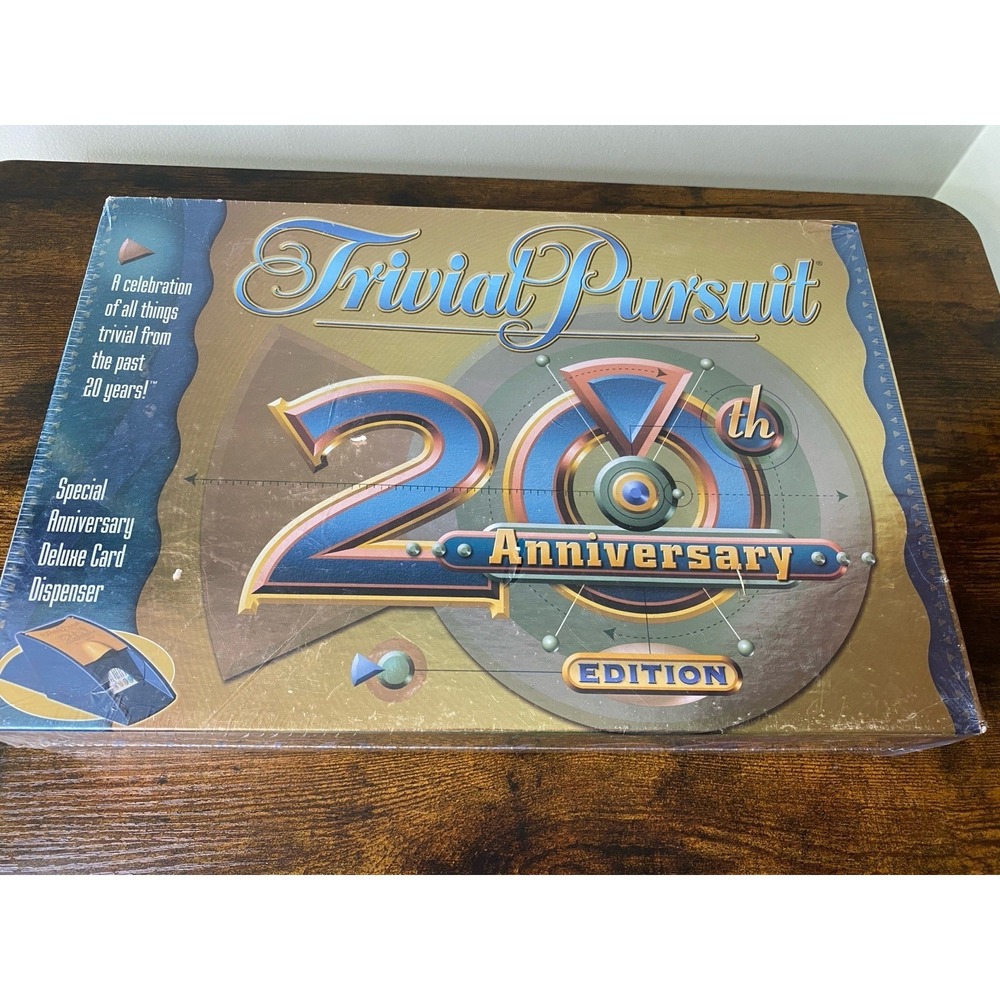 Trivial Pursuit 20th Anniversary Edition 80s 90s Early 2000's Board Game New